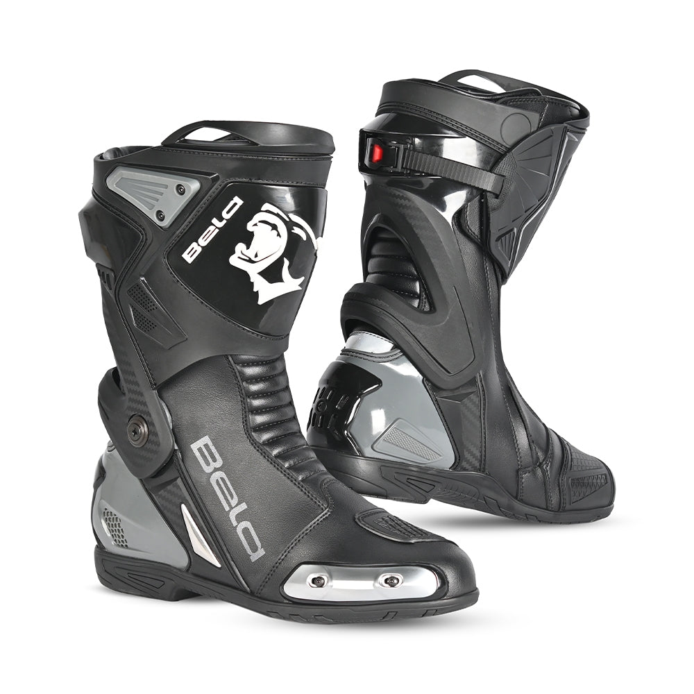 BELA - Botas Racing Turbo Track Negro/Antracita - SECURTEX MOTOR S.L (t/a MaximoMoto)