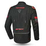 R-TECH Chaqueta Textil Knight Rider (Long) Negro/Antracita/Rojo - SECURTEX MOTOR S.L (t/a MaximoMoto)