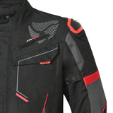 R-TECH - KNIGHT RIDER 3IN1 (Long) Negro/Antracita/Rojo - CHAQUETA