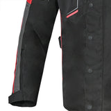R-TECH Chaqueta Textil Knight Rider (Long) Negro/Antracita/Rojo - SECURTEX MOTOR S.L (t/a MaximoMoto)