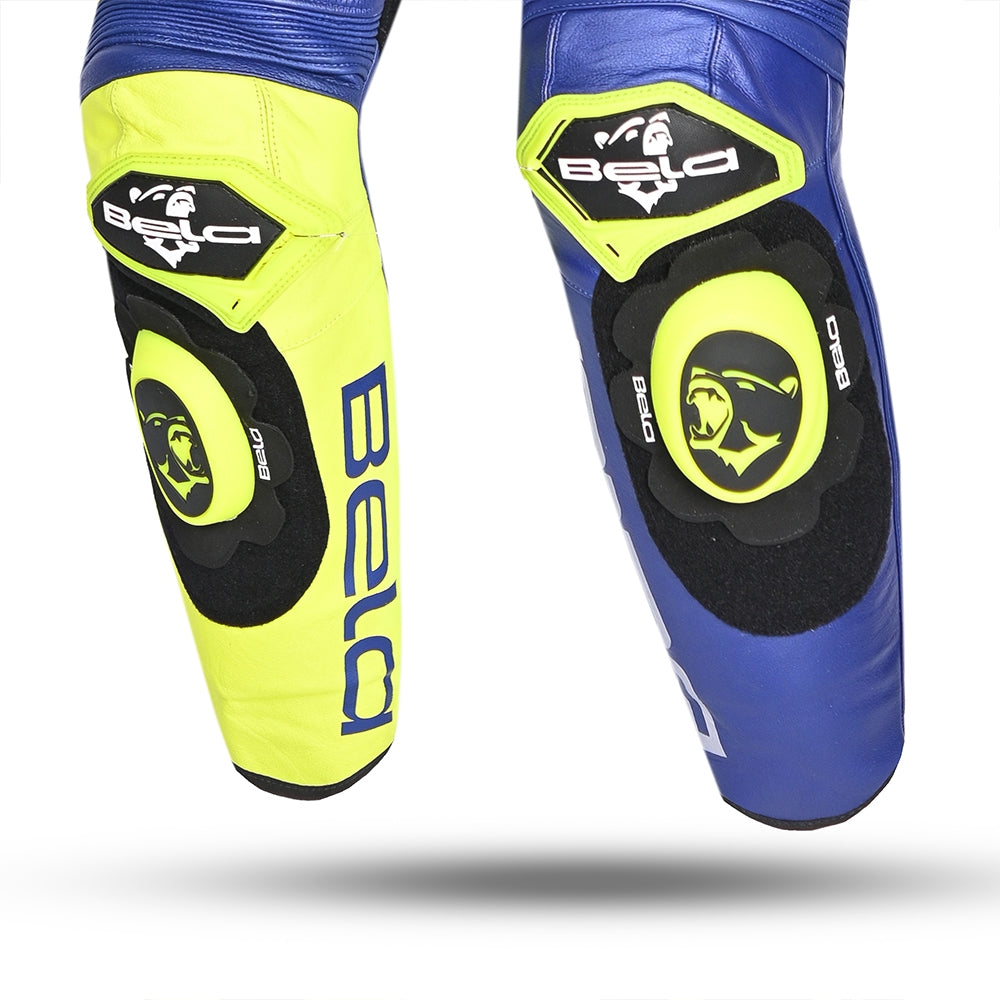 BELA-Mono 1 PC X Race Azul/Amarillo Fluor - SECURTEX MOTOR S.L (t/a MaximoMoto)