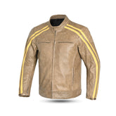 BELA - Chaqueta Piel Night Hawk Vinatge Marrón/Beige - SECURTEX MOTOR S.L (t/a MaximoMoto)