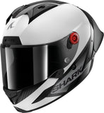 SHARK AERON-GP BLANK SP INTEGRAL CASCO Carbono Blanco Antracita
