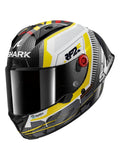 SHARK AERON-GP REPLICA RAUL FERNANDEZ SIGNATURE Carbono Blanco Amarillo