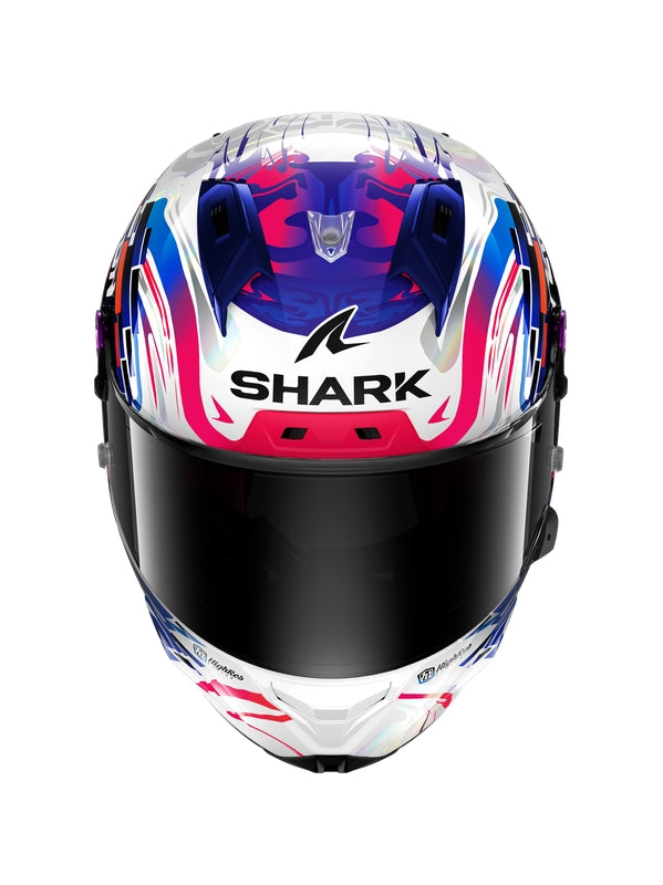 SHARK - AERON-GP REPLICA ZARCO GP DE FRANCE Carbon Violet Blue - SECURTEX MOTOR S.L (t/a MaximoMoto)
