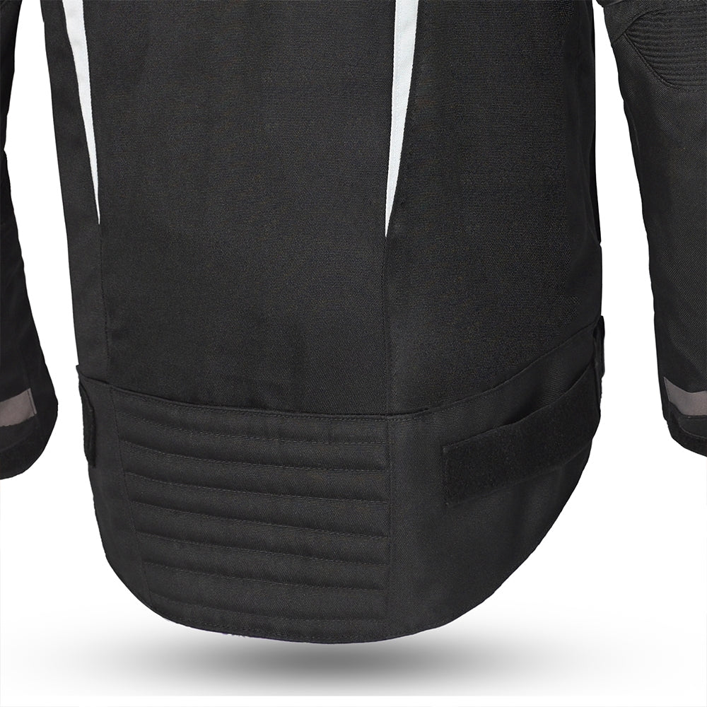 BELA-Chaqueta HighLand Man Negro/Blanco/Naranja - SECURTEX MOTOR S.L (t/a MaximoMoto)