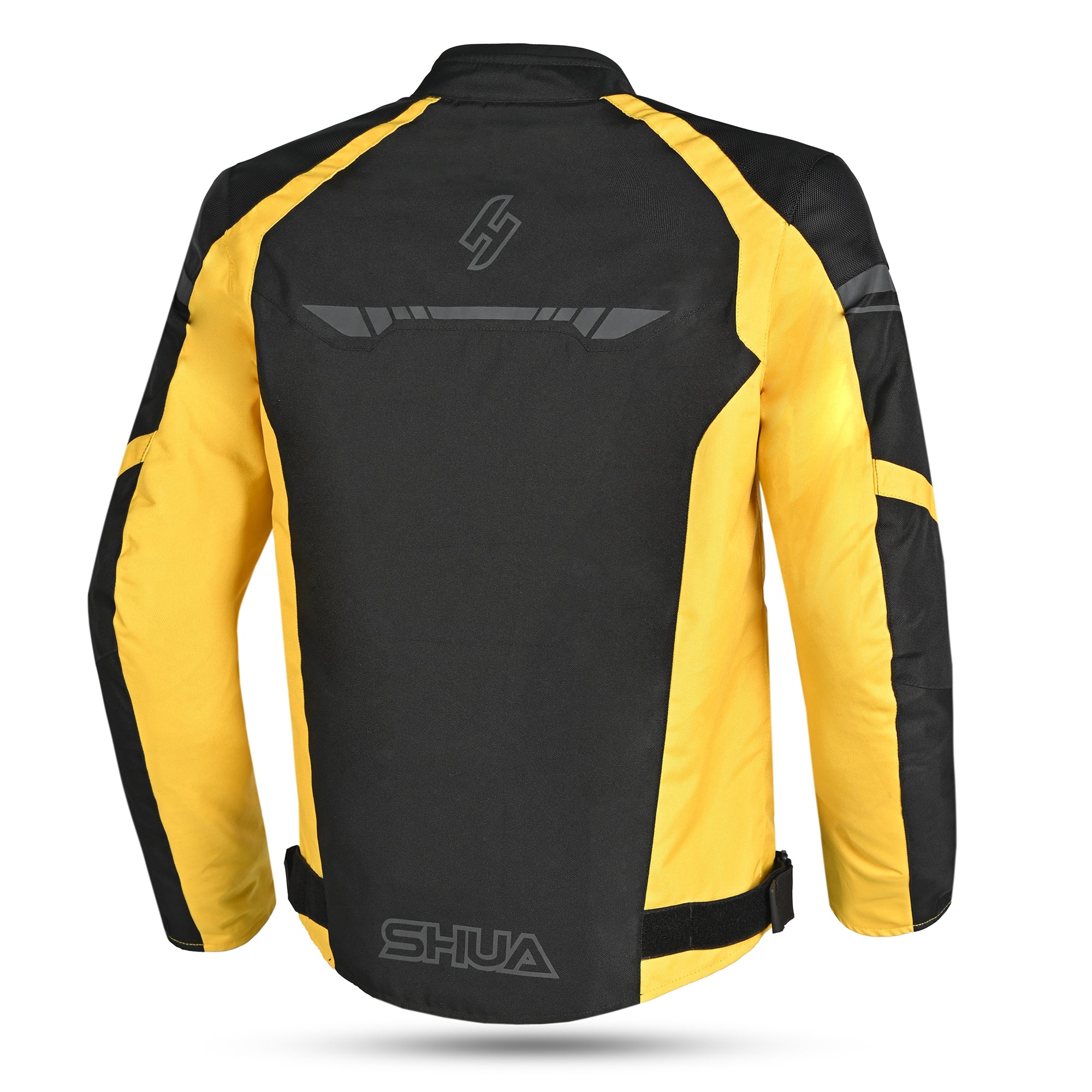 SHUA - IMMORTAL Negro/Amarillo Fluor-Maximo Moto