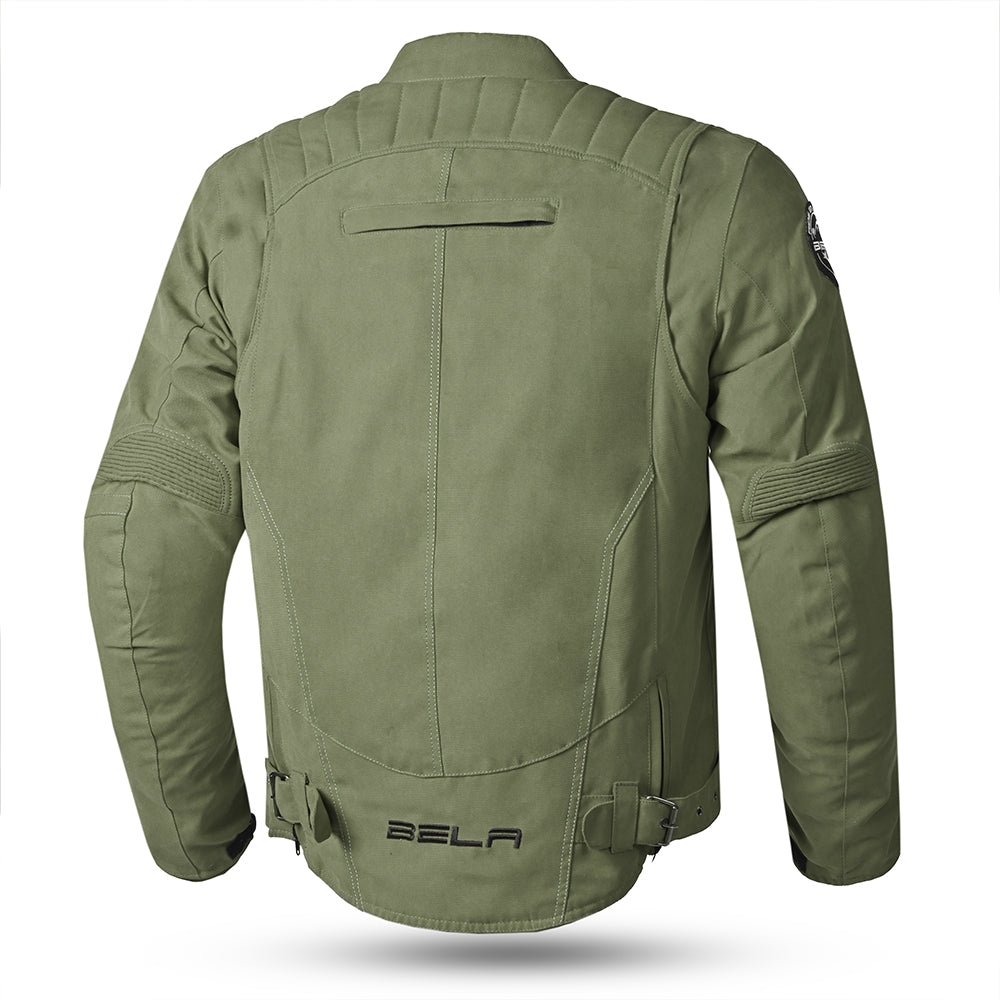 BELA - Chaqueta Textil Logan Man Verde - SECURTEX MOTOR S.L (t/a MaximoMoto)