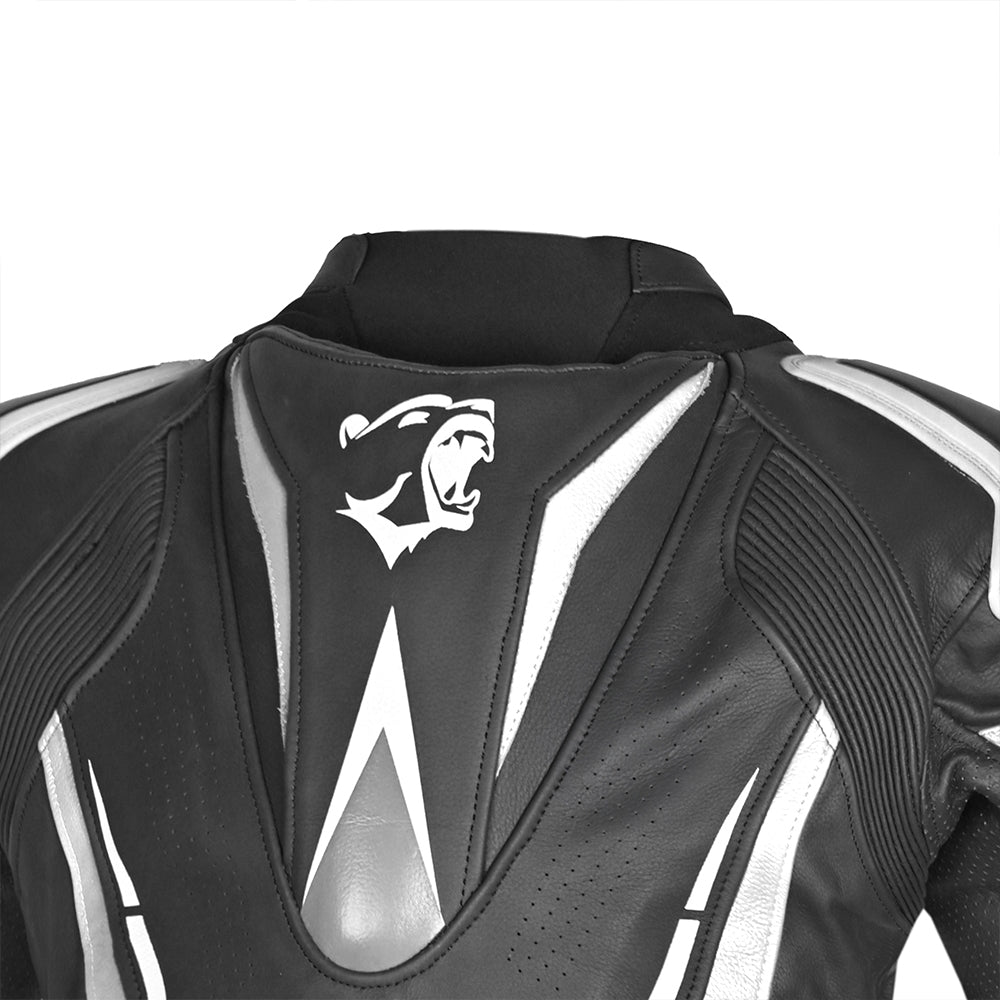 BELA - Chaqueta Piel Rocket man Negro/Blanco - SECURTEX MOTOR S.L (t/a MaximoMoto)