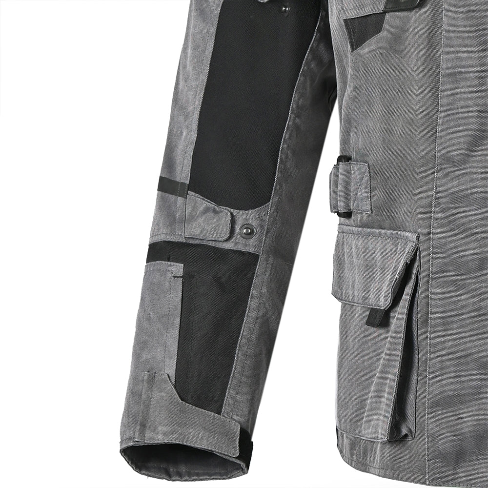 BELA - Chaqueta Textil Alpha Vintage Gris - SECURTEX MOTOR S.L (t/a MaximoMoto)