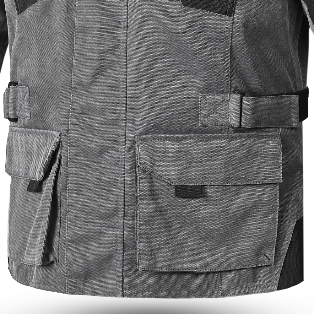 BELA - Chaqueta Textil Alpha Vintage Gris - SECURTEX MOTOR S.L (t/a MaximoMoto)