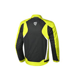 R-TECH - Chaqueta Textil Motril Negro/Amarillo Fluor