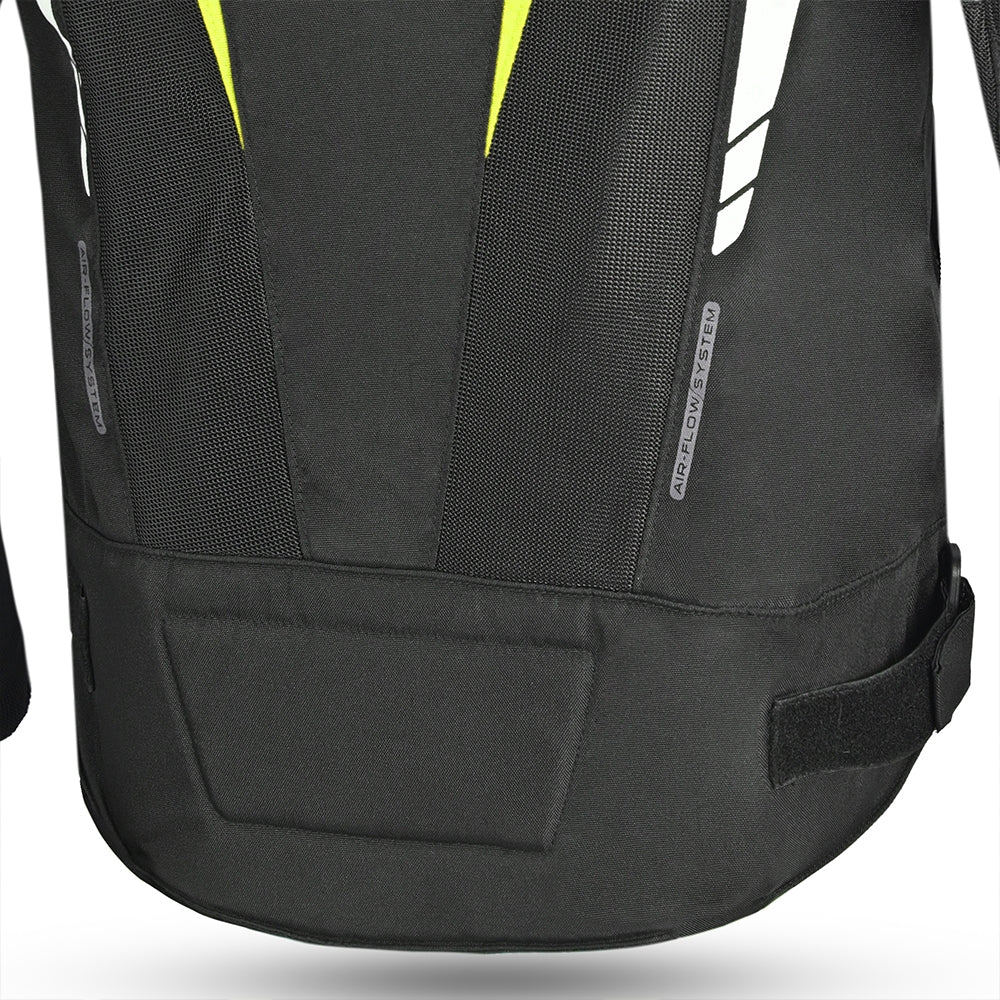 BELA - CHAQUETA TEXTIL SPRINTER NEGRO/AMARILLO FLUOR - SECURTEX MOTOR S.L (t/a MaximoMoto)