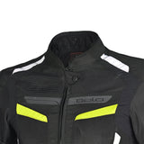 BELA - CHAQUETA TEXTIL SPRINTER NEGRO/AMARILLO FLUOR - SECURTEX MOTOR S.L (t/a MaximoMoto)