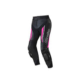 BELA - Pantalón Piel Rocket Lady Pant Negro/Rosa - SECURTEX MOTOR S.L (t/a MaximoMoto)
