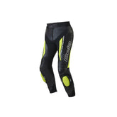 BELA - Pantalón Piel Rocket Lady Pant Negro/Amarillo Fluor - SECURTEX MOTOR S.L (t/a MaximoMoto)
