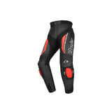 BELA - Pantalón Piel Rocket Man Pant Negro/Rojo - SECURTEX MOTOR S.L (t/a MaximoMoto)