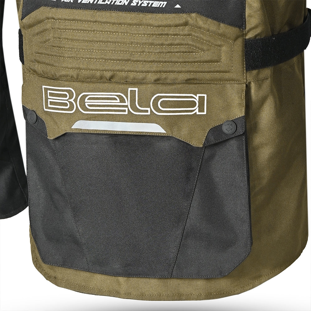 BELA - Chaqueta Textil Watson Negro/Caqui/Amarillo/Blanco - SECURTEX MOTOR S.L (t/a MaximoMoto)