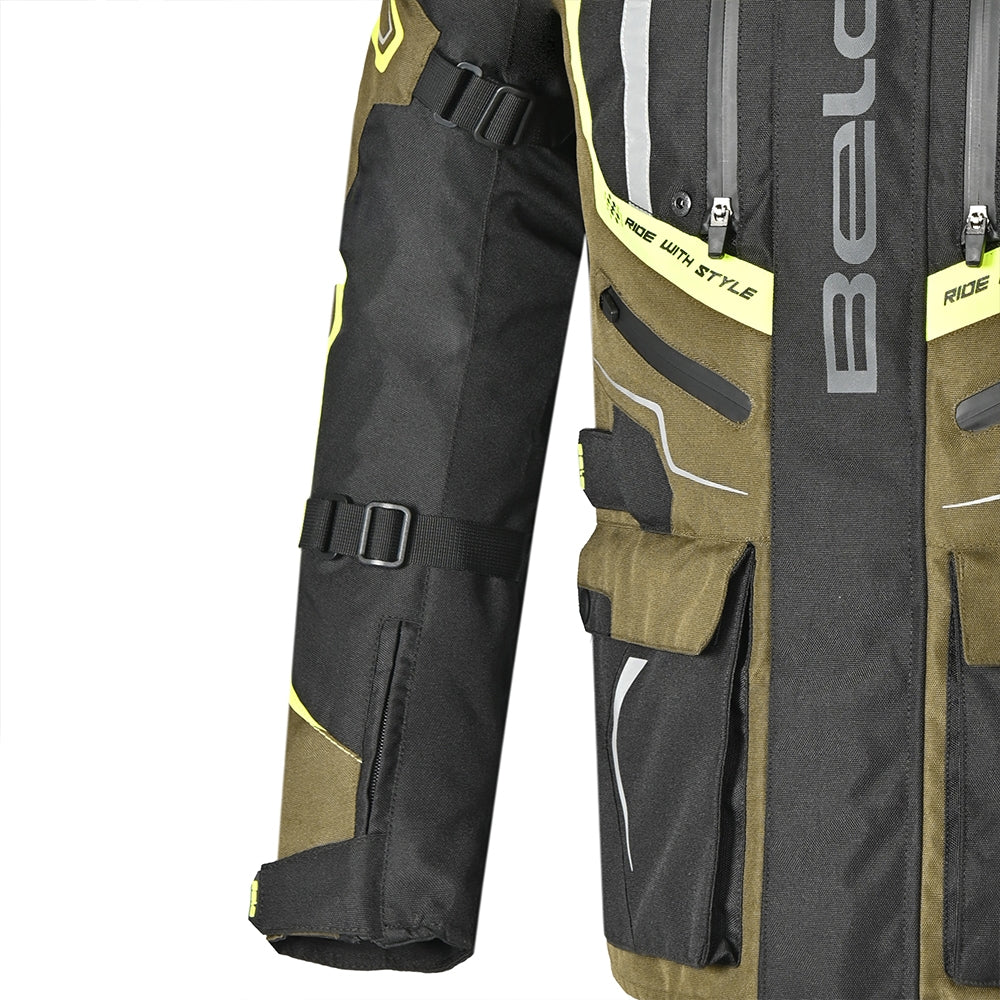 BELA - Chaqueta Textil Watson Negro/Caqui/Amarillo/Blanco - SECURTEX MOTOR S.L (t/a MaximoMoto)