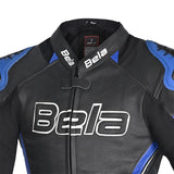BELA - Chaqueta Piel Rocket lady Negro/Azul - SECURTEX MOTOR S.L (t/a MaximoMoto)