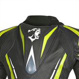 BELA - Chaqueta Piel Rocket lady Negro/Amarillo Fluor - SECURTEX MOTOR S.L (t/a MaximoMoto)