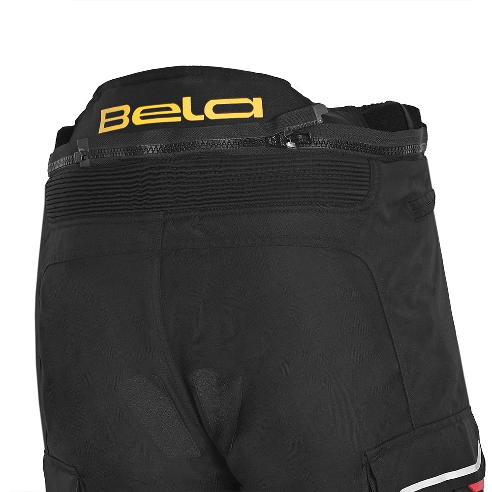 BELA - Pantalón Textil Transformer Negro/Amarillo Fluor - SECURTEX MOTOR S.L (t/a MaximoMoto)