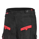 BELA - Pantalón Textil Transformer Negro/Rojo - SECURTEX MOTOR S.L (t/a MaximoMoto)