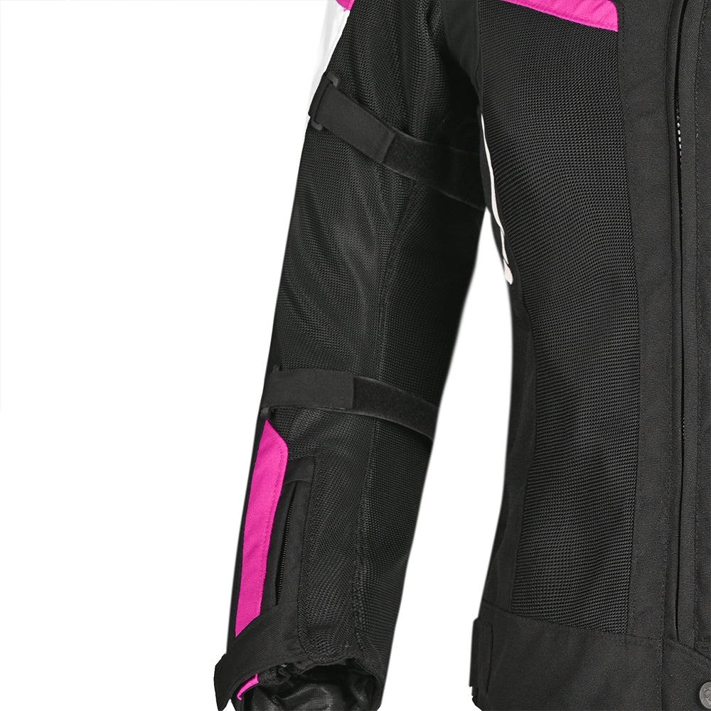 BELA - Chaqueta Textil Sprinter Lady Negro/Rosa - SECURTEX MOTOR S.L (t/a MaximoMoto)