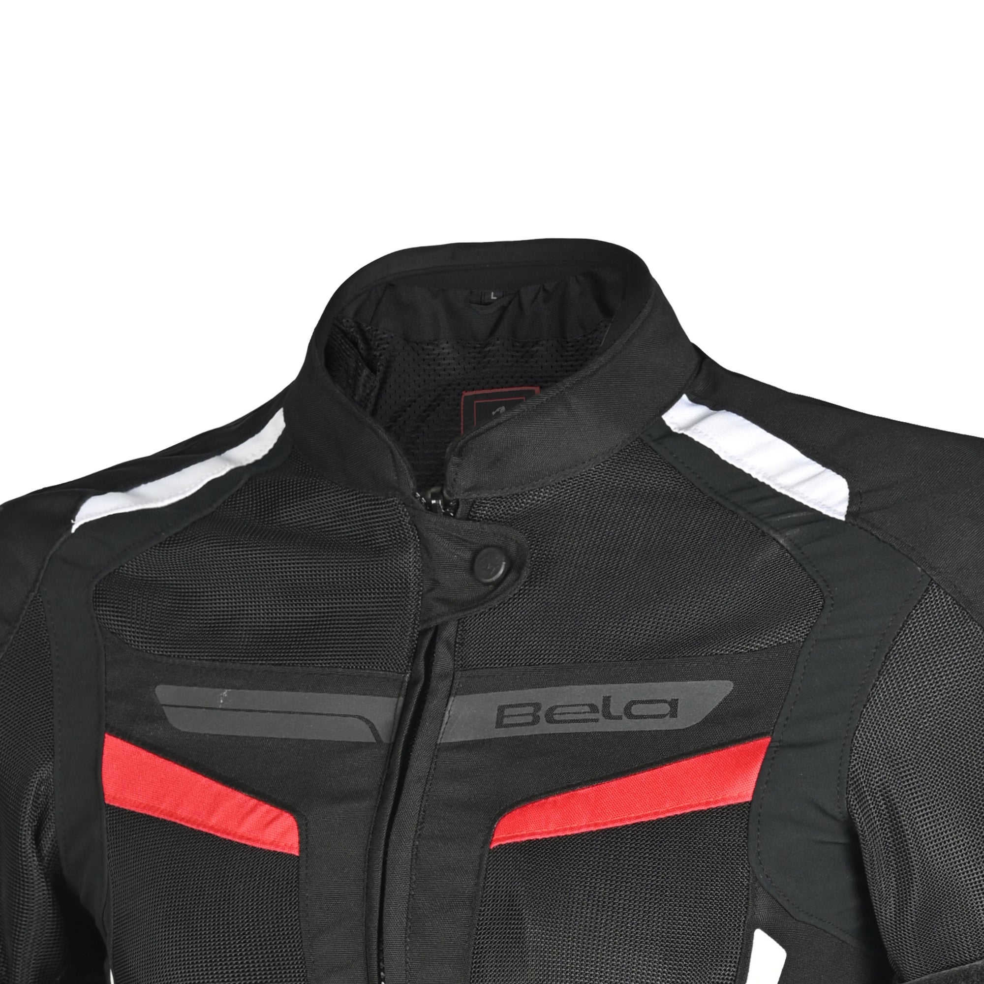 BELA - Chaqueta Textil Sprinter Lady Negro/Rojo - SECURTEX MOTOR S.L (t/a MaximoMoto)