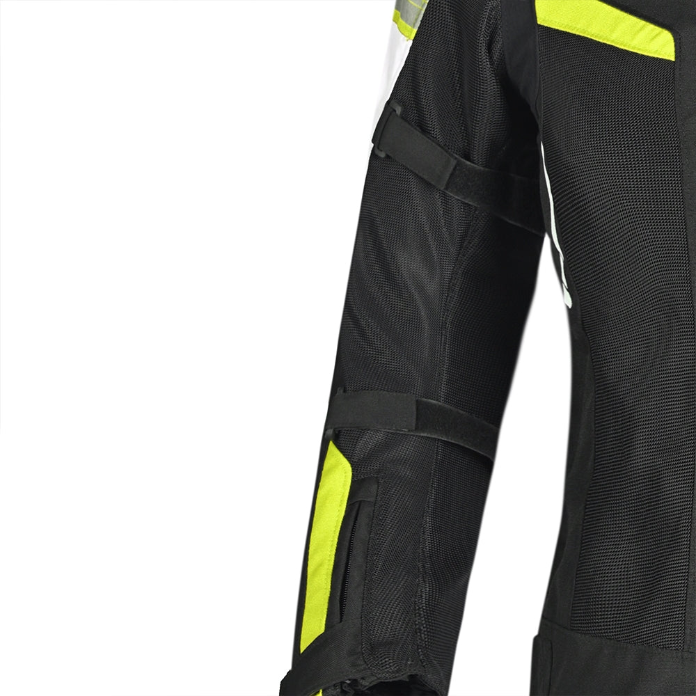 BELA - Chaqueta Textil Sprinter Lady Negro/Amarillo Fluor - SECURTEX MOTOR S.L (t/a MaximoMoto)