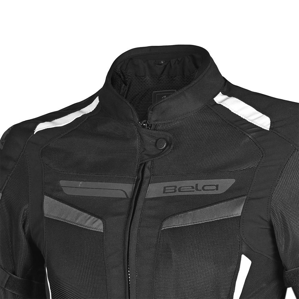 BELA - Chaqueta Textil Sprinter Lady Gris/Negro - SECURTEX MOTOR S.L (t/a MaximoMoto)