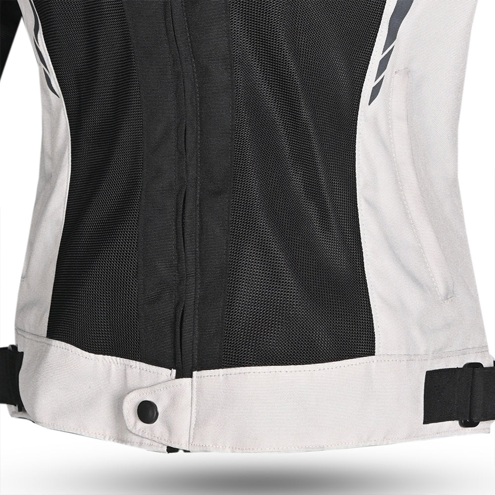 BELA - Chaqueta Textil Sprinter Lady Negro/Hielo/Rojo - SECURTEX MOTOR S.L (t/a MaximoMoto)