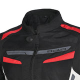 BELA - Chaqueta Textil Sprinter Lady Negro/Hielo/Rojo - SECURTEX MOTOR S.L (t/a MaximoMoto)