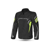 BELA-CHAQUETA HIGHLAND MAN NEGRO/VERDE - SECURTEX MOTOR S.L (t/a MaximoMoto)