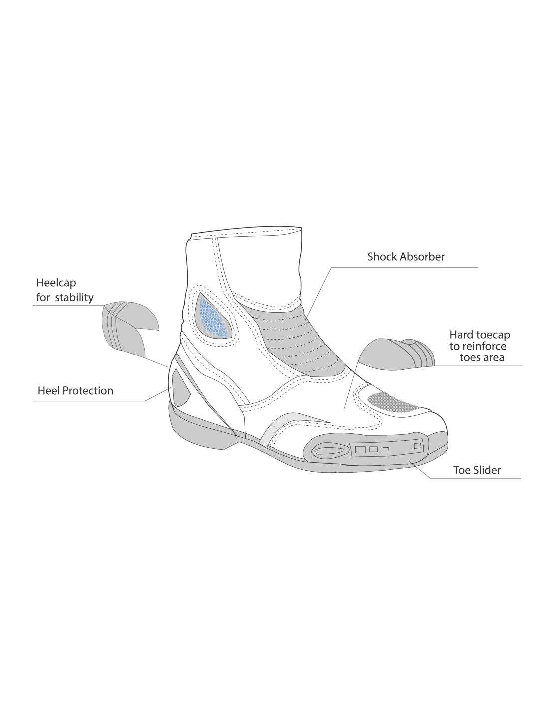 BELA - Botas Piel Faster 2.0 Negro/Amarillo Fluor - SECURTEX MOTOR S.L (t/a MaximoMoto)