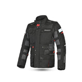 BELA - Chaqueta Textil Crossroad Extreme WP Negro/Antracita/Rojo - SECURTEX MOTOR S.L (t/a MaximoMoto)