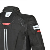 BELA - Chaqueta Textil Crossroad Extreme WP Negro/Antracita/Rojo - SECURTEX MOTOR S.L (t/a MaximoMoto)