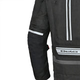 BELA - Chaqueta Textil Crossroad Extreme WP Negro/Antracita/Rojo - SECURTEX MOTOR S.L (t/a MaximoMoto)