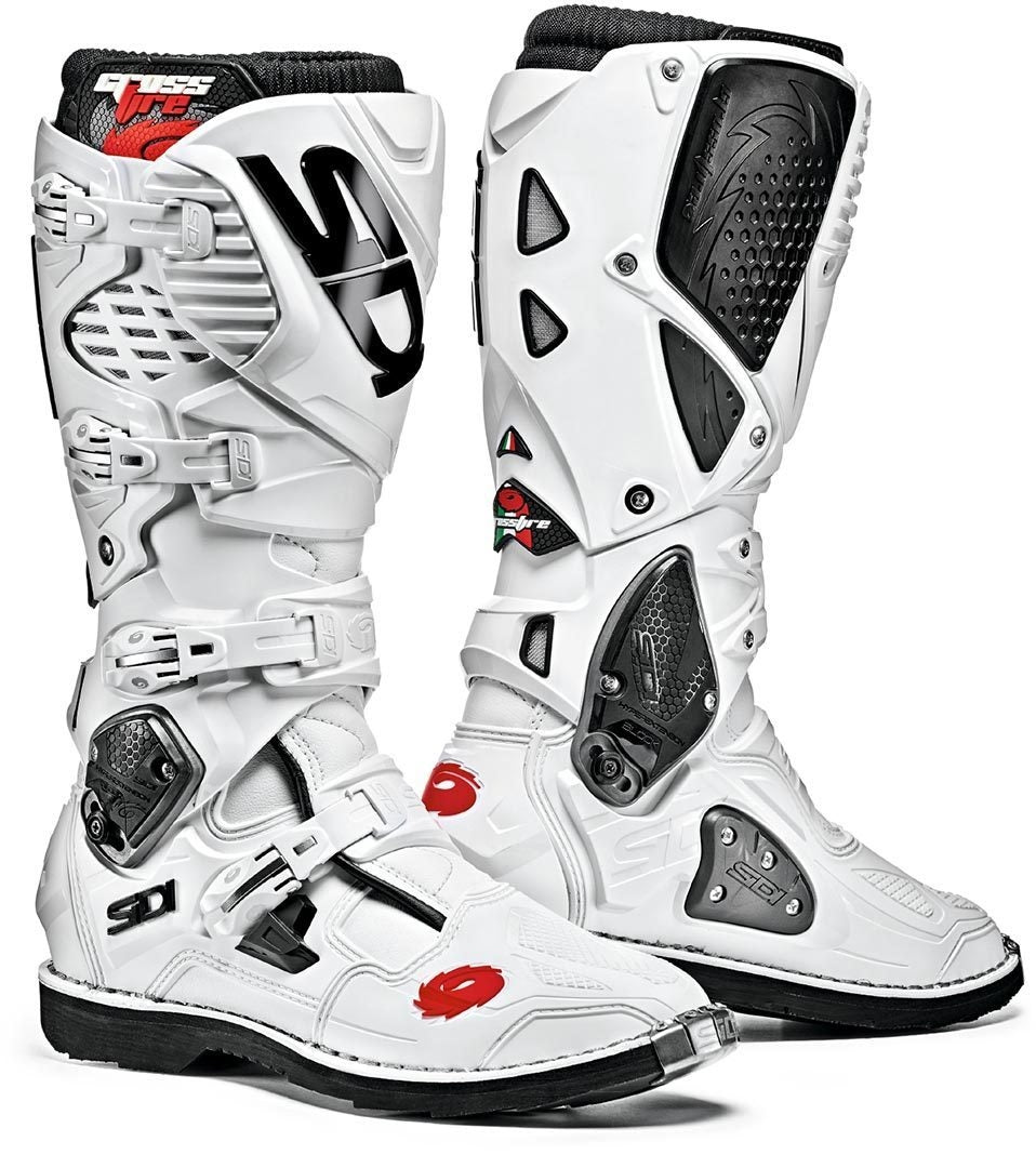 SIDI - BOTAS CROSSFIRE 3 SRS BLANCO - SECURTEX MOTOR S.L (t/a MaximoMoto)