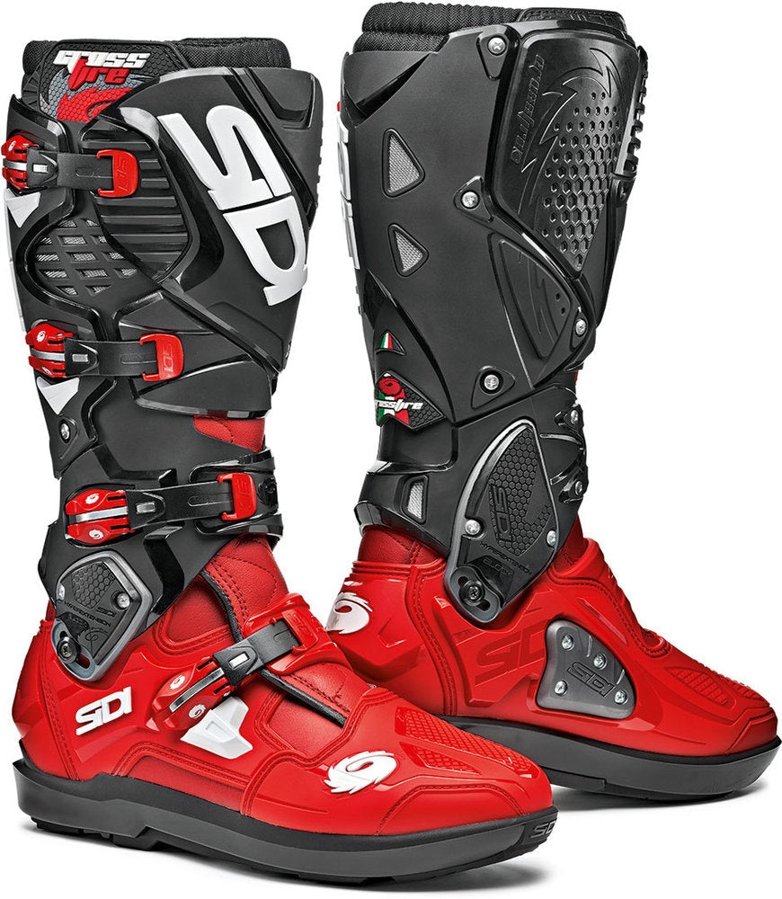 SIDI - BOTAS CROSSFIRE 3 SRS ROJO / NEGRO - SECURTEX MOTOR S.L (t/a MaximoMoto)