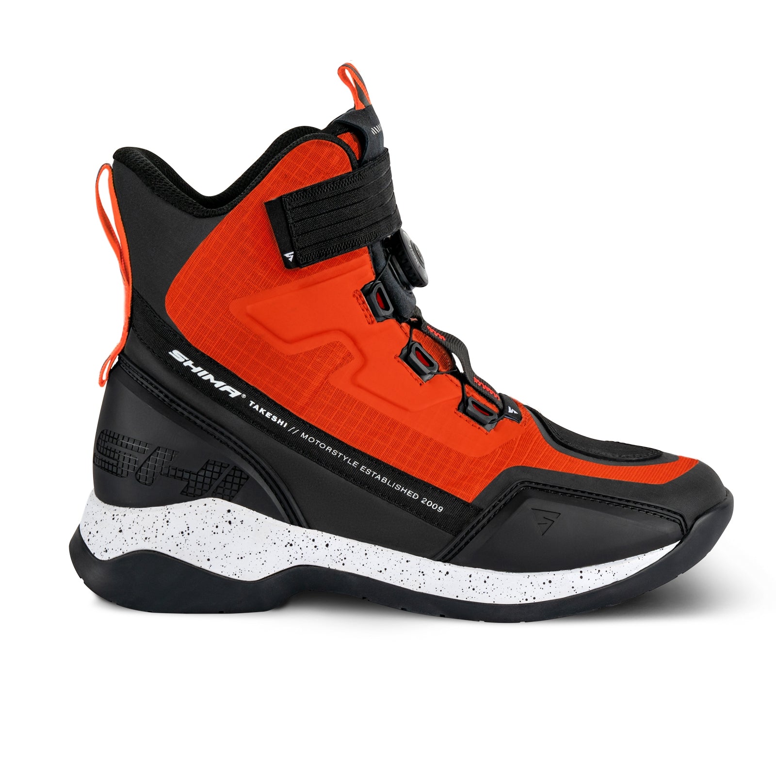 SHIMA TAKESHI MEN BOOT RED - SECURTEX MOTOR S.L (t/a MaximoMoto)