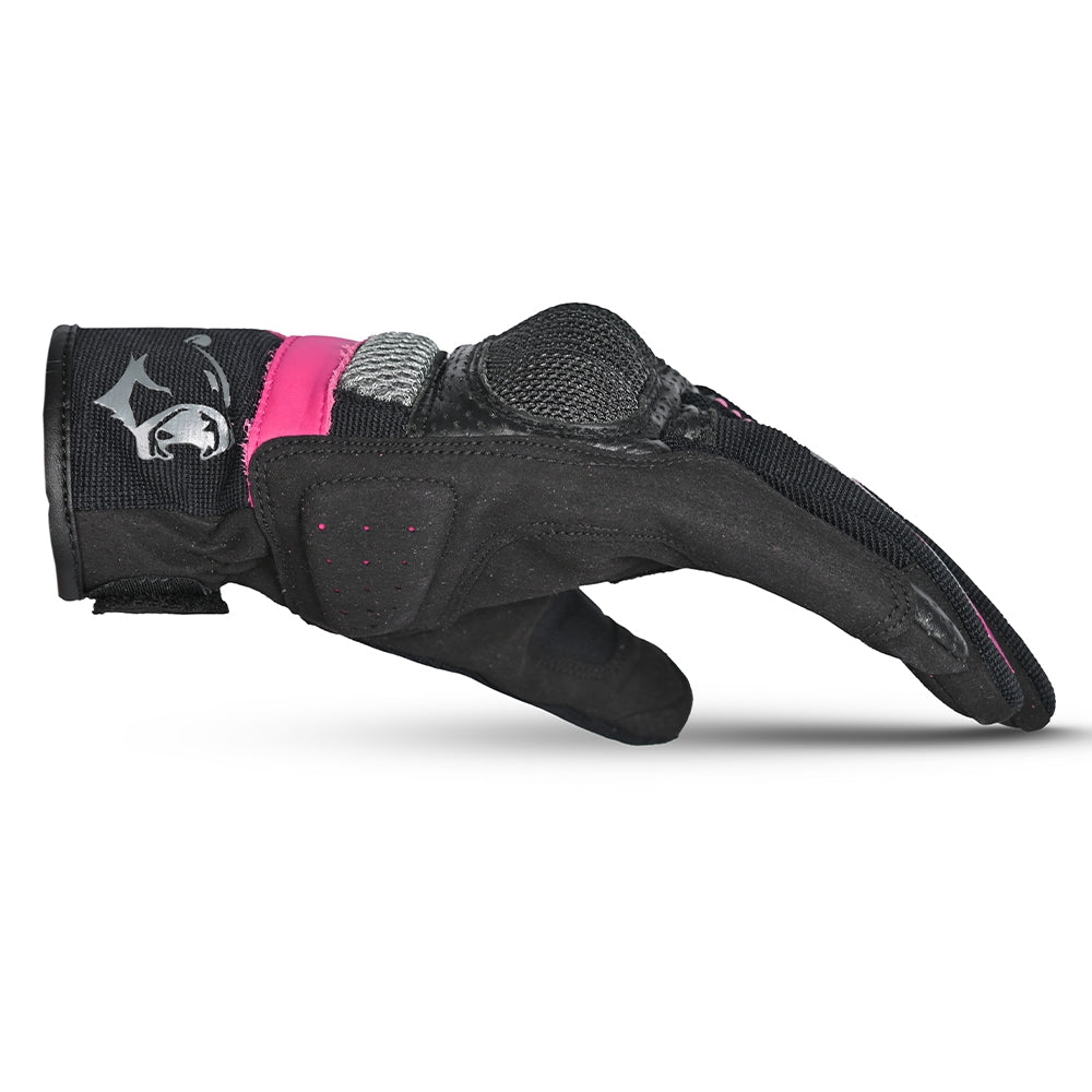 BELA - GUANTE TEXTIL HERO AIR LADY NEGRO/ROSA - SECURTEX MOTOR S.L (t/a MaximoMoto)