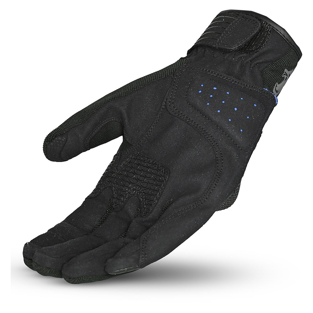 BELA-Guante Textil Hero Man Air Negro/Gris/Azul - SECURTEX MOTOR S.L (t/a MaximoMoto)