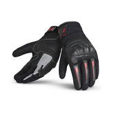 BELA - GUANTE TEXTIL DRIFT LADY NEGRO/ROJO - SECURTEX MOTOR S.L (t/a MaximoMoto)