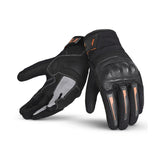 BELA - Guante Textil Drift Negro/Naranja - SECURTEX MOTOR S.L (t/a MaximoMoto)