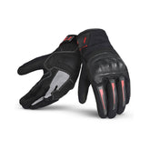 BELA - Guante Textil Drift Negro/Rojo - SECURTEX MOTOR S.L (t/a MaximoMoto)