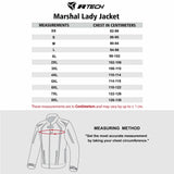 R-TECH - Chaqueta Textil Marshal Lady Negro/Turquesa - SECURTEX MOTOR S.L (t/a MaximoMoto)