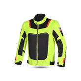 Chaqueta Textil Spiral Mesh Amarillo F./Negro/Rojo - SECURTEX MOTOR S.L (t/a MaximoMoto)