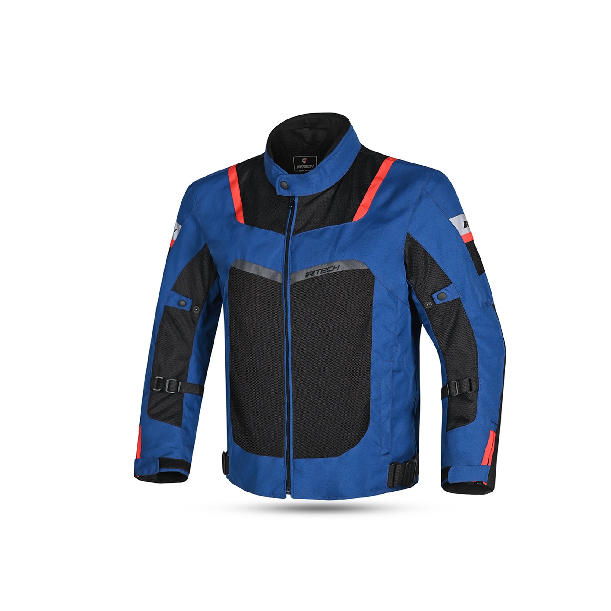 Chaqueta Textil Spiral Mesh Azul/Negro/Rojo - SECURTEX MOTOR S.L (t/a MaximoMoto)