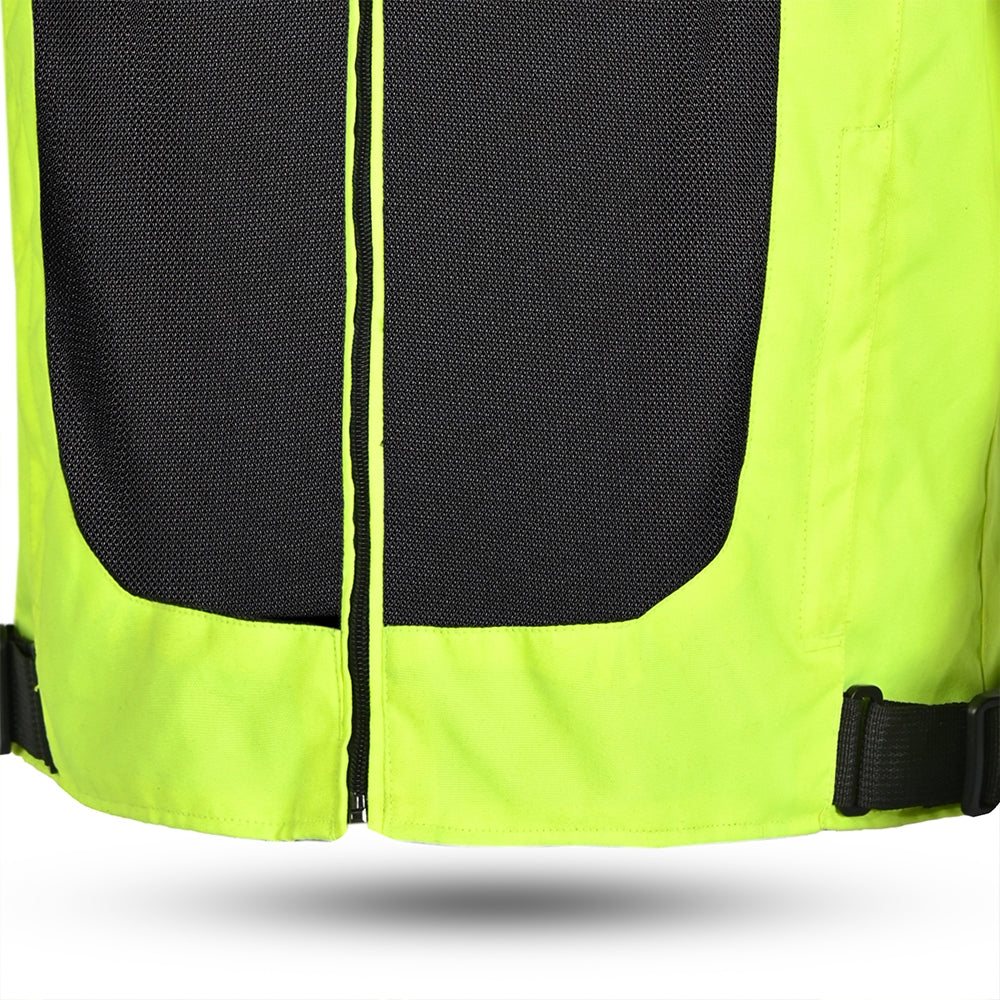 Chaqueta Textil Spiral Mesh Amarillo F./Negro/Rojo - SECURTEX MOTOR S.L (t/a MaximoMoto)
